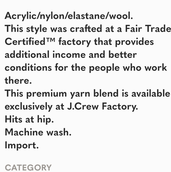 NEW J. Crew Factory Crewneck Sweater Extra Soft Yarn Heather Platinum Spring - Picture 10 of 11